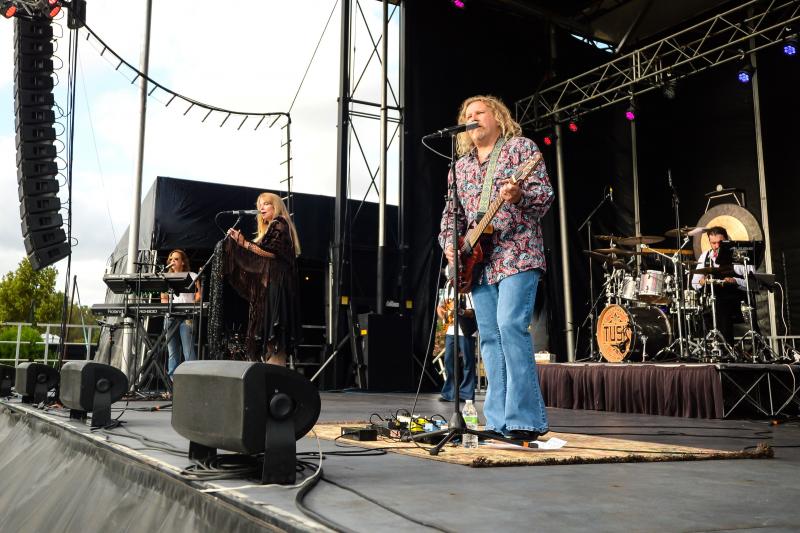 Tusk: The World's No. 1 Tribute to Fleetwood Mac performed the final sold-out show of the 2020 Freeman Stage season Sept. 12. SUBMITTED PHOTO